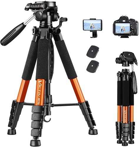 Victiv Lightweight Travel Camera Tripod, 74-Inch Aluminum Professional — Durability testing under extreme conditions