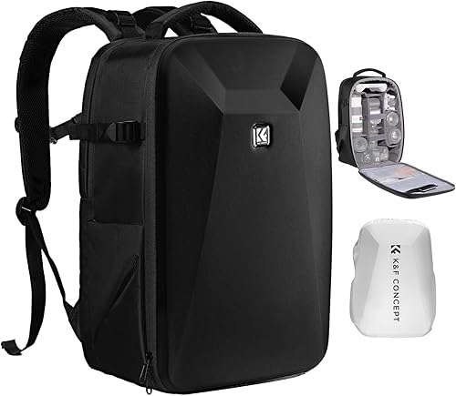 K&F CONCEPT Camera Backpack,Hardshell Photography DSLR Camera Bag with — Side-by-side comparison of top picks in this category